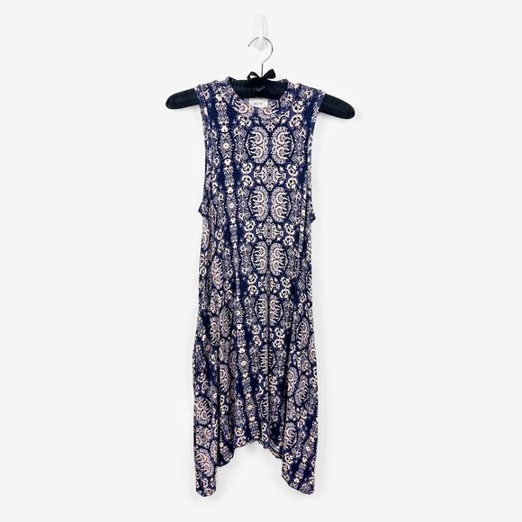Maeve Lilt Swing Mini Dress Small Purple Pockets Stretchy Flowy Girlcore Summer - Picture 1 of 3